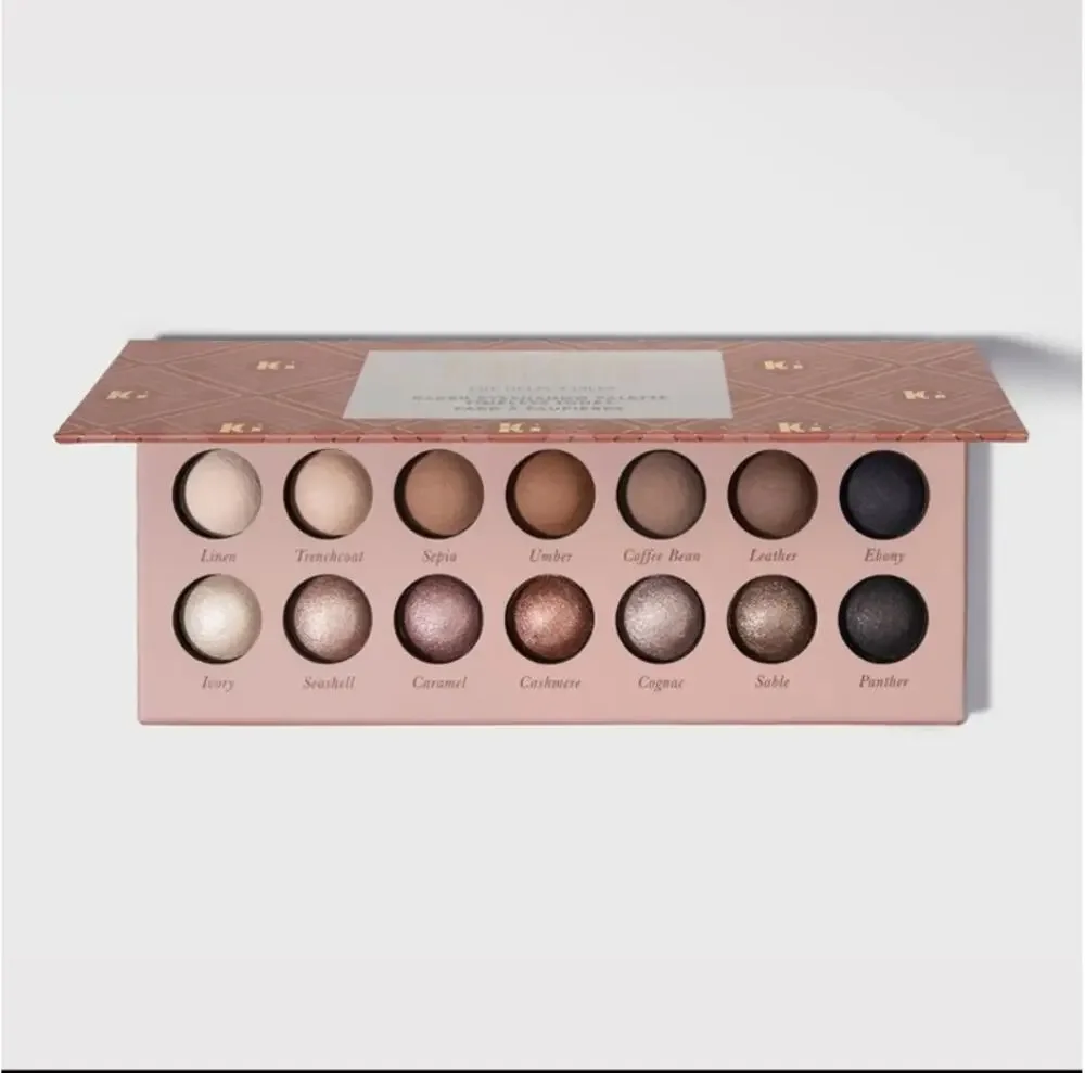 Delectables 14 Multi-Finish Baked Eyeshadows Timeless Tones